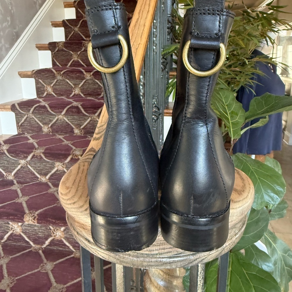 COLE HAAN ladies waterproof black booty size 8 very good condition - Picture 4 of 13